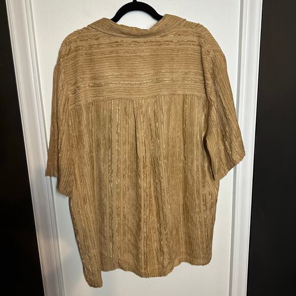 Sefr Men's Beige Dalian Button Down Shirt Richie Trousers Matching Set Size XXL - Picture 8 of 16